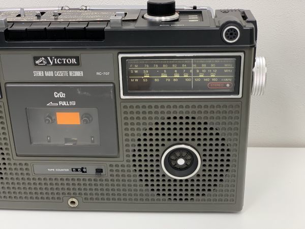 超希少ビクターステレオマイクロカセットレコーダー1台ジャンク 超