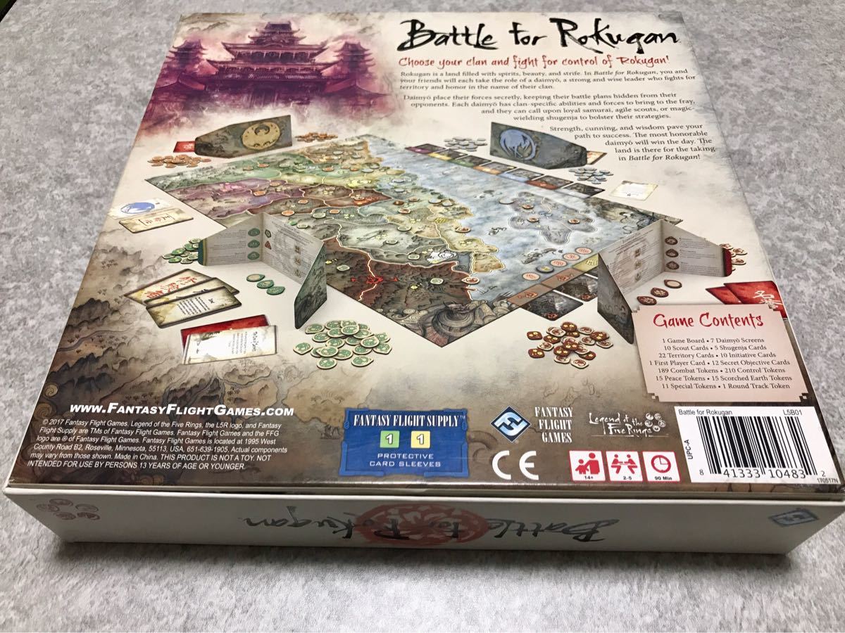 公式メーカー Battle for Rokugan バトルフォーロクガン 日本語訳付 