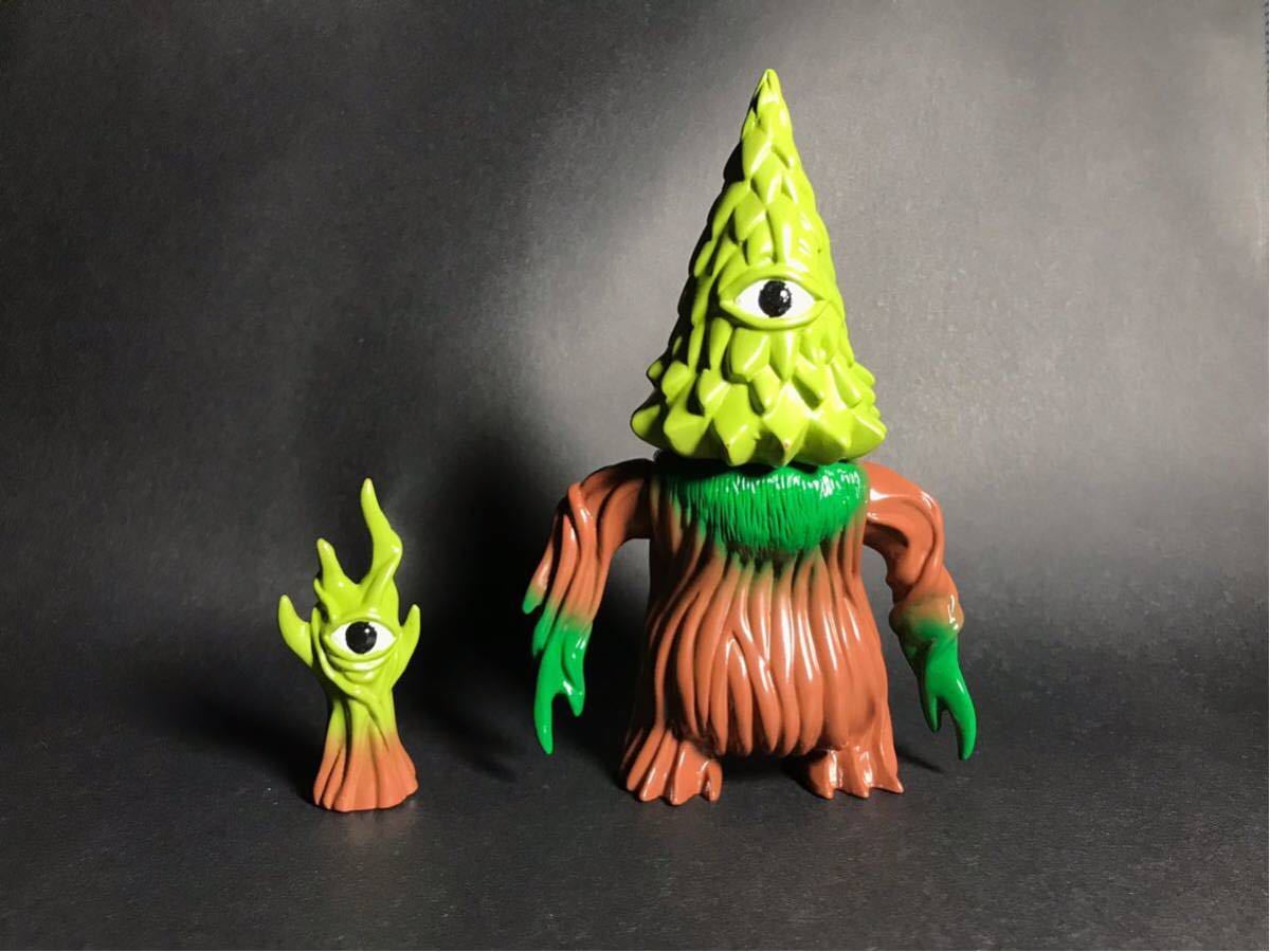 APOSTOYS 樹木怪獣ジュモラとコエダ VERDUREカラー ソフビ 怪獣 2018年