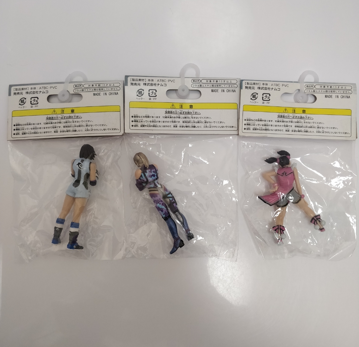 鉄拳5 1/18 コレクション 飛鳥 ニーナ シャオ 登場編 フィギュア 全3種