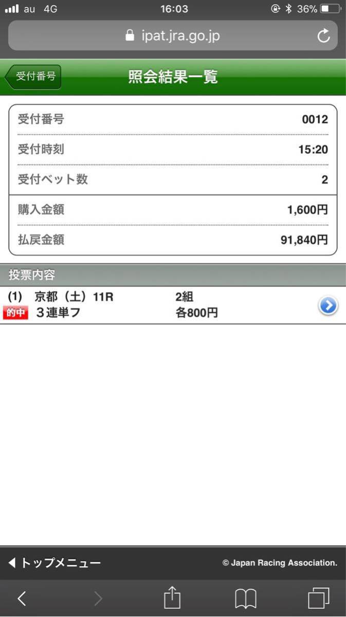 完全補償☆外れたらお支払いしなくてOK！ 魂の競馬予想 AJCC_2