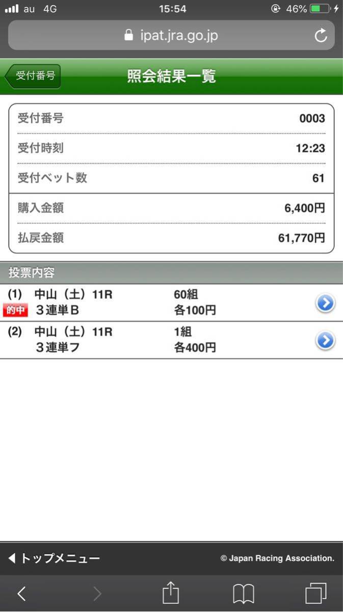 完全補償☆外れたらお支払いしなくてOK！ 魂の競馬予想 AJCC_9