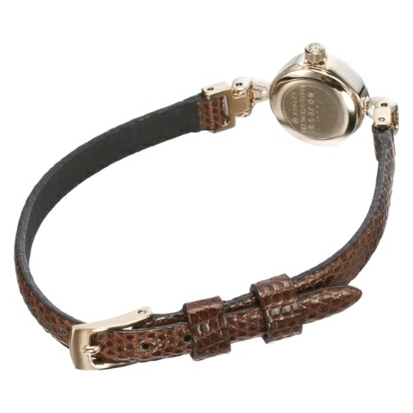 NOJESS ノジェス 菱形フェイス リザードベルト 時計_2