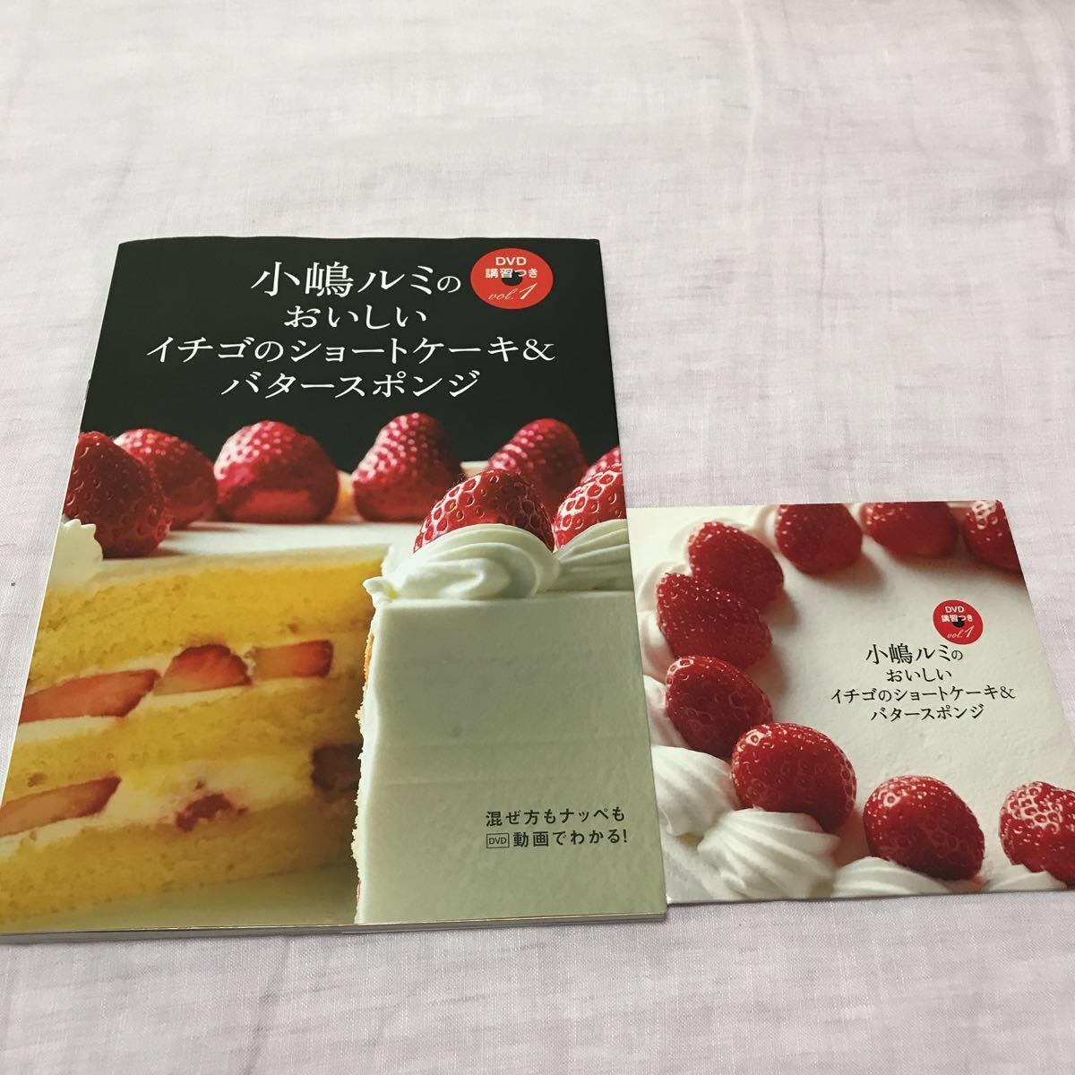 絶版 セット販売 小嶋ルミのDVD講習つきvol.1 イチゴのショート