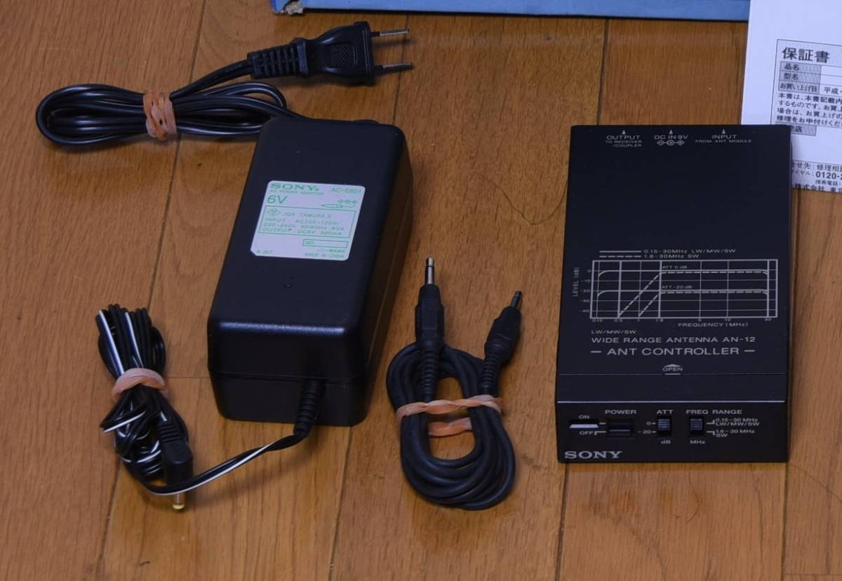 SONY - AN-12 ワイドレンジアンテナ Yahoo!オークション LW⁄MW⁄SW