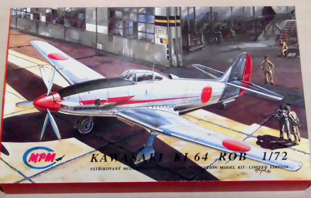 MPM 1⁄72 川崎 キ64(Ki-64) UPGRADE版（珍品）レジンパーツ付き 試作