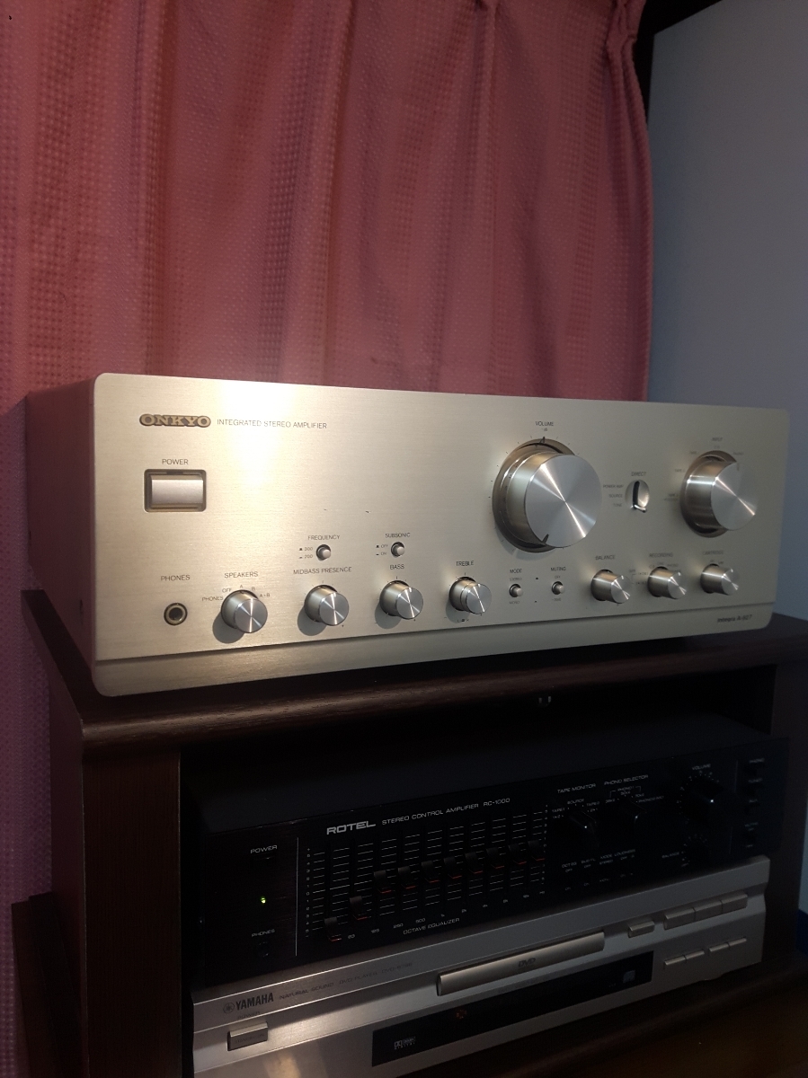 ONKYO　Integra A−927 プリメインアンプ　値引き交渉OK❣️❣️❣️ ONKYO A-927 Integra プリメインアンプ プリメインアンプジャンク扱い