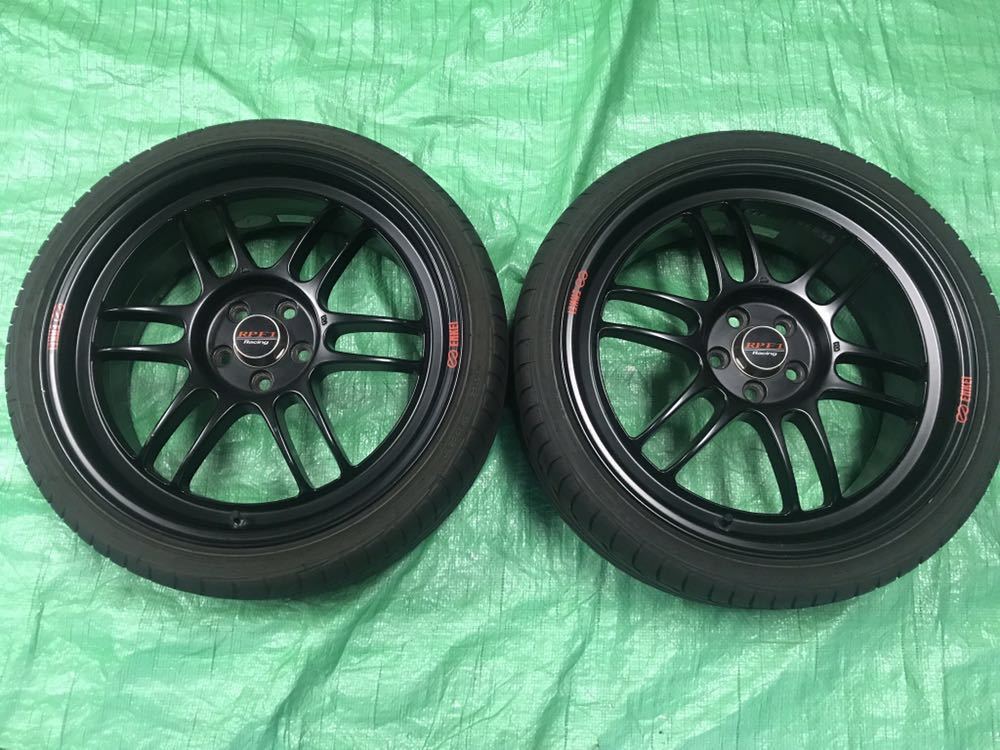ENKEI エンケイ RPF1 18インチ 7.5J +48 5穴 PCD100 2本セット☆