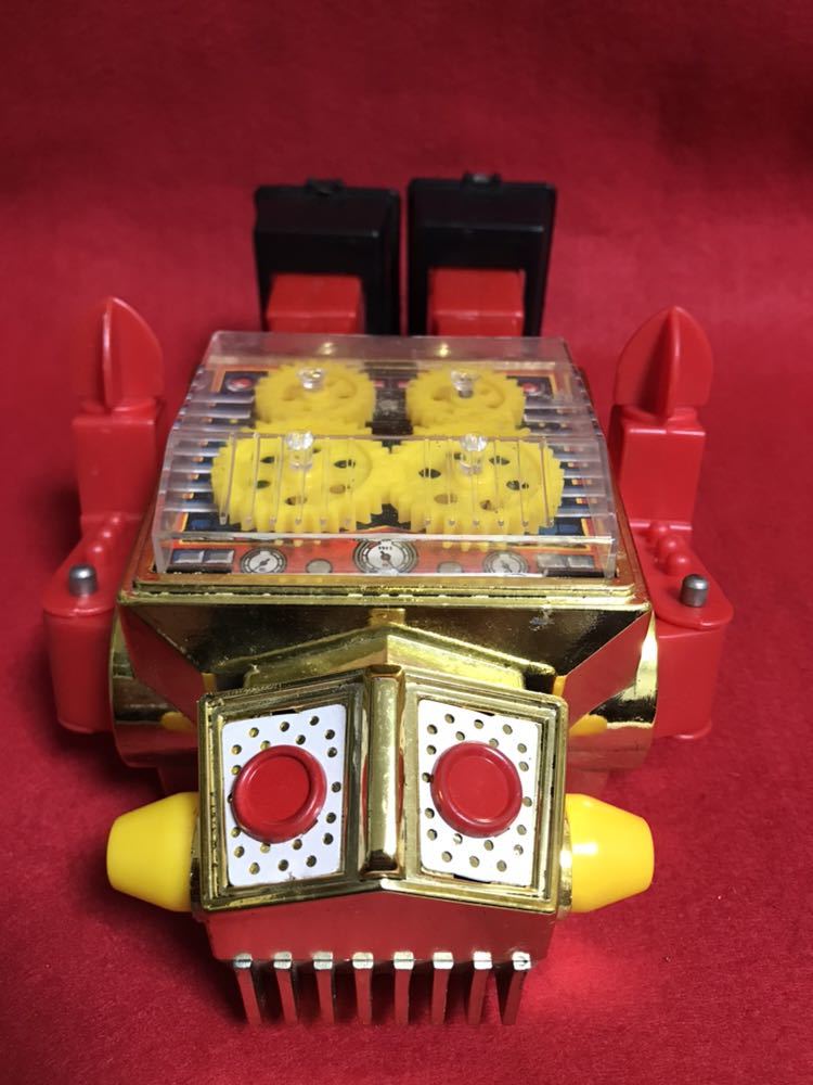 1円〜 堀川玩具 ニューゴールド ギャロボット ニューゴールド ブリキ