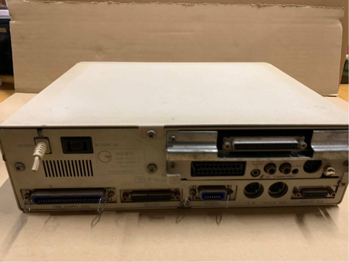 【通電のみ確認済】NEC PC9801UV11 ジャンク NEC - ジャンク ジャンク品 Yahoo!オークション PC-9801RX パーソナル