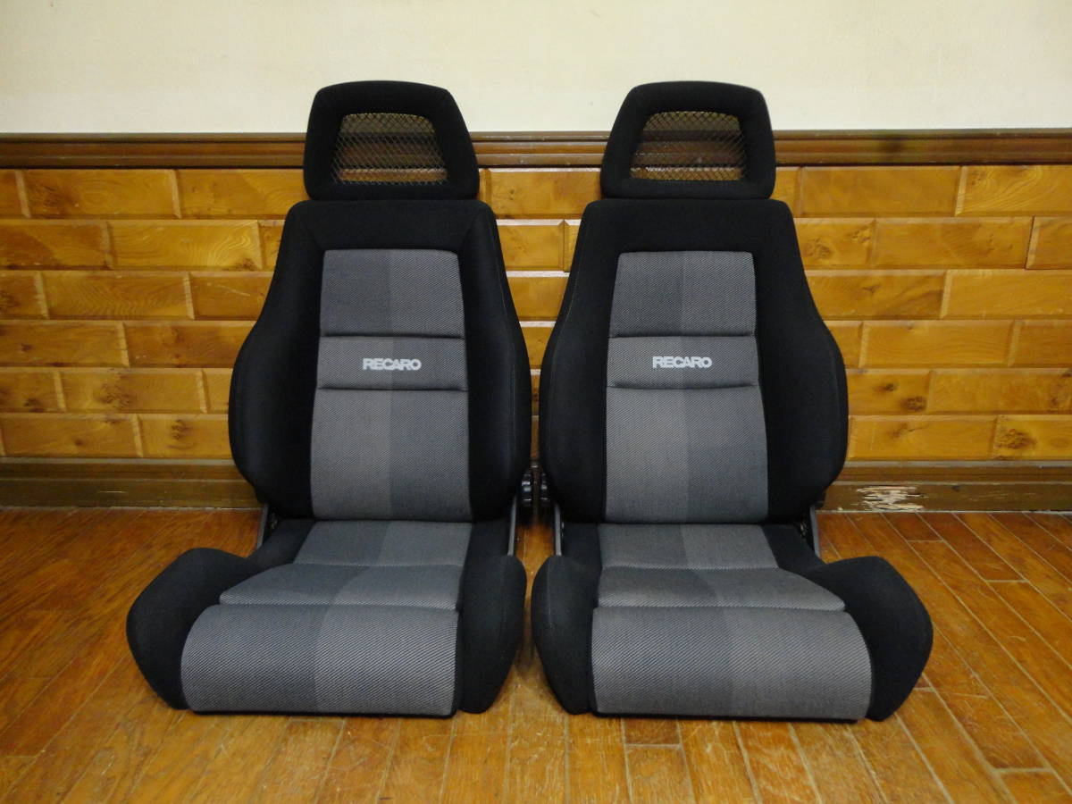 ☆RECARO LS-L ブラック×グレー 正規品 2脚セット 美品！☆