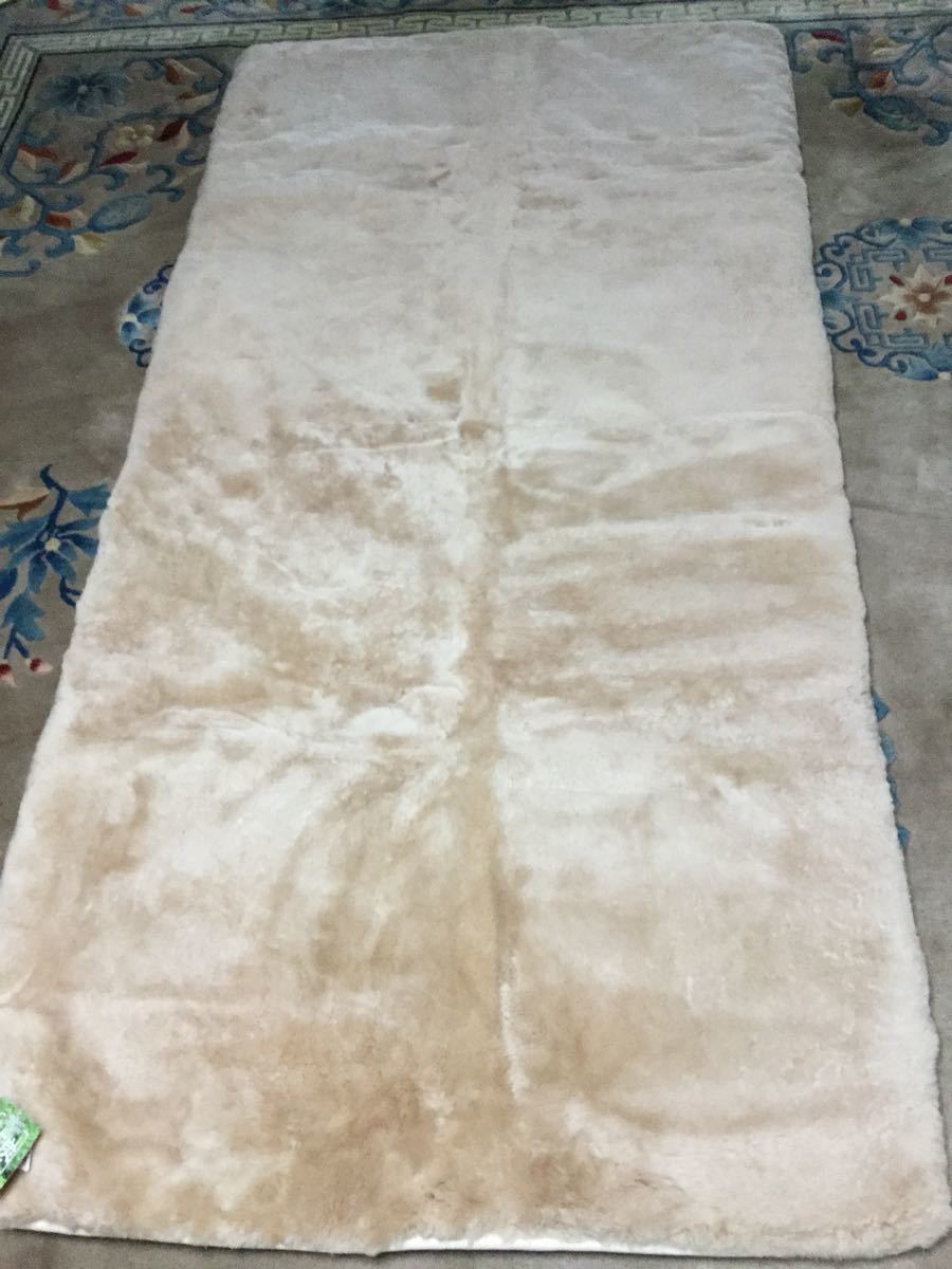 西川最高級ムートンシーツ(TN80)100cm×200cm 35mm 西川 ムートンシーツ