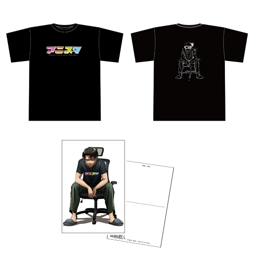 アニスタ リヴァイ アクリルスタンド 缶バッジ Ｔシャツ ポストカード セット 進撃の巨人 WIT STUDIO
