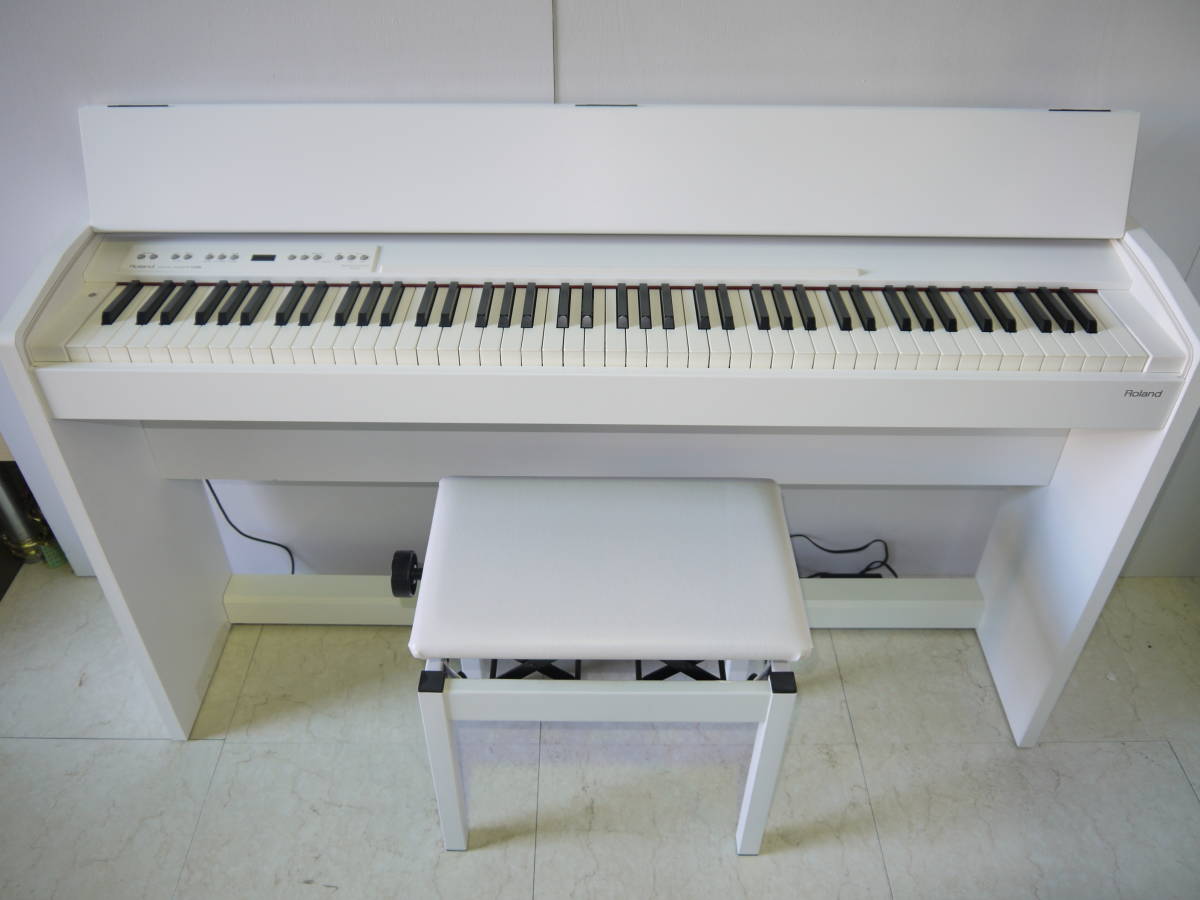 美品】Roland ローランド F-130R 電子ピアノ 2014年製 動作確認済み 