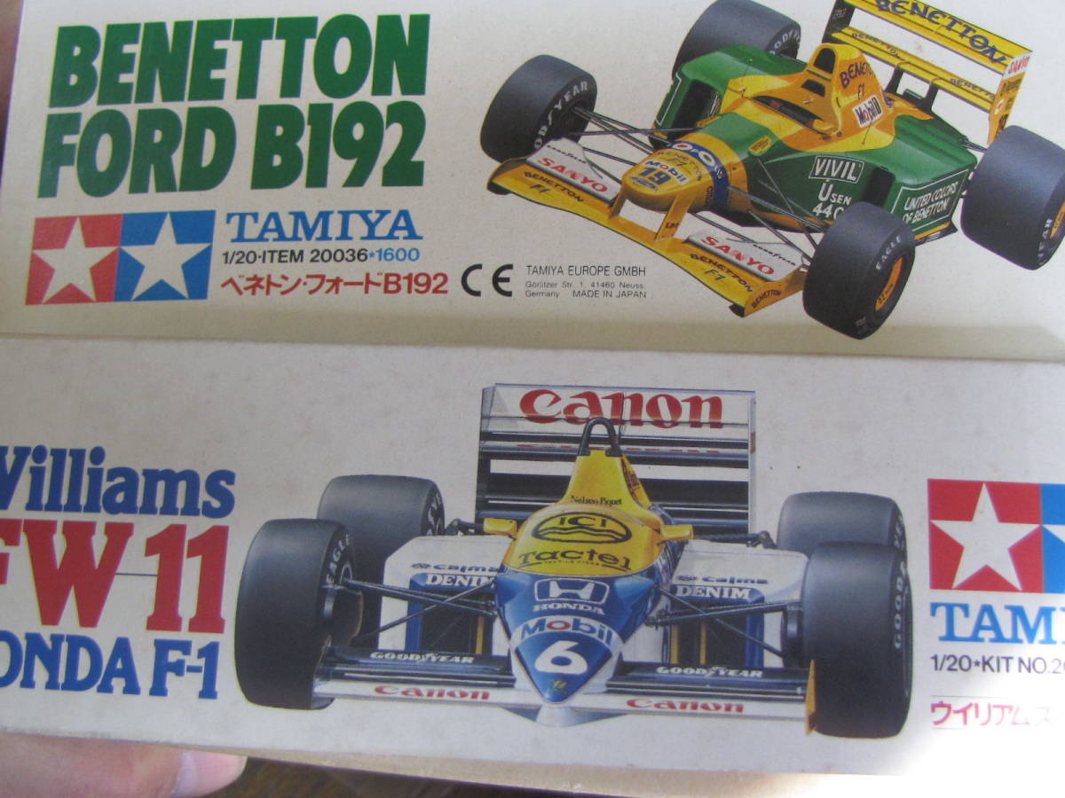 1⁄20 Williams FW11 Tamiya - F1 Model | GP Honda Stone + 0 • 竹田