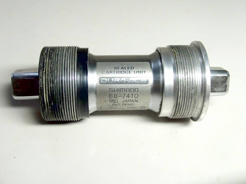 Boîtier De Pédalier Shimano Dura-Ace BB-7410 - Filetage Italien, Axe 70x103 Mm