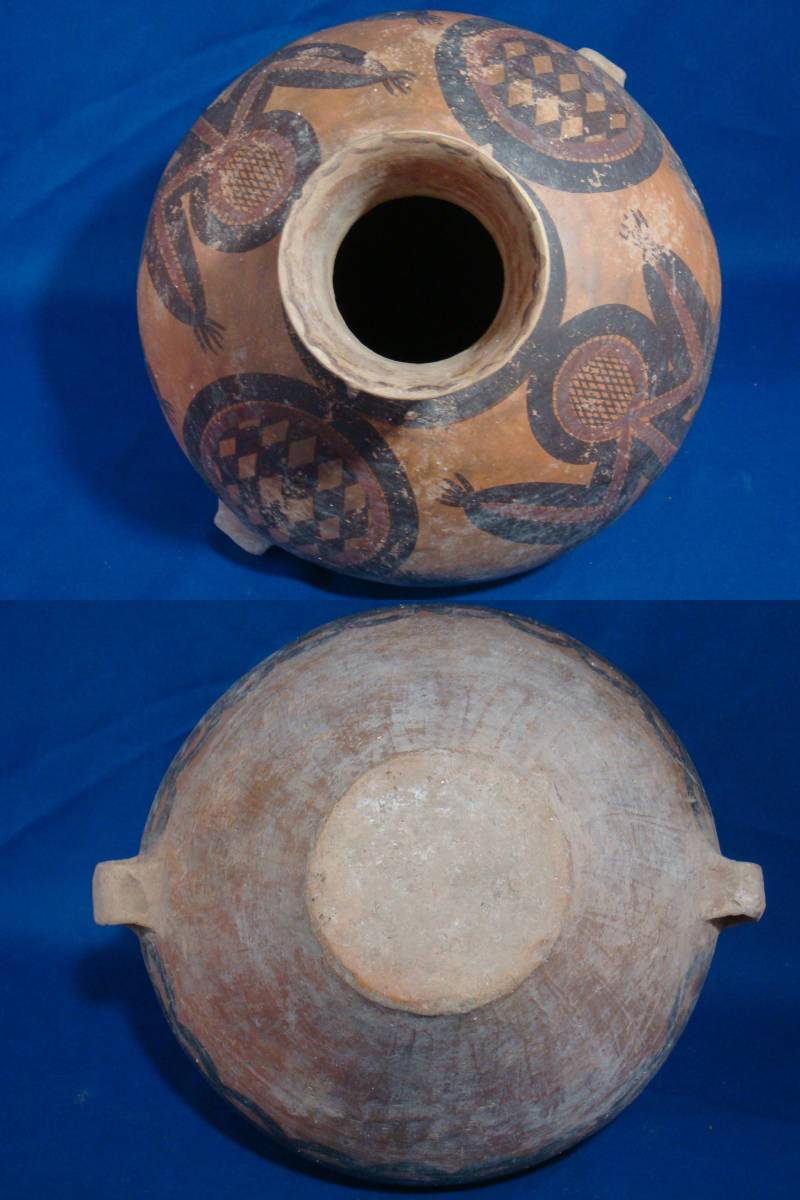 アンダーソン土器 馬家窯文化 - 大壺（3300–2050 BCE） | 入蘆花 龍風