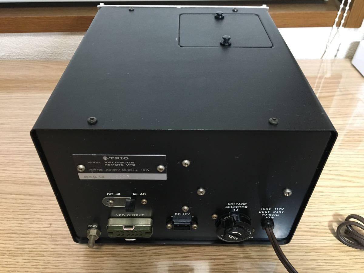 TRIO無線機＆外付けVFO TR-7200II&VFO-30 TRIO無線機＆外付け