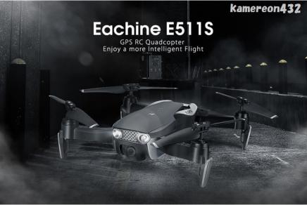 [Eachine E511S] GPS WiFi FPV 720P HDカメラ 最大16分間飛行 RC クアッドコプター 折り畳み式 RTF ドローン _1