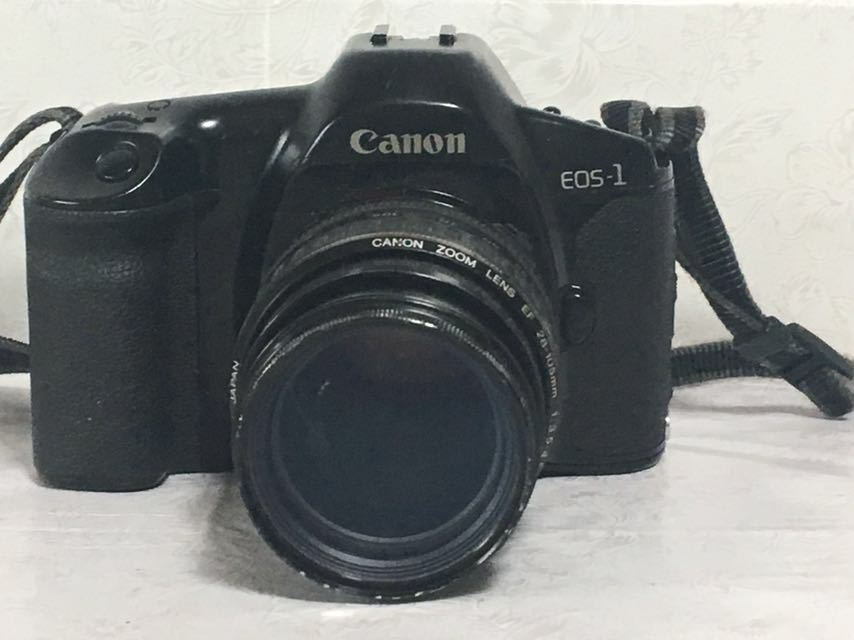 1271 フィルム一眼レフカメラ Canon EOS-1 +レンズ 28-105mm ULTRASONIC 動作