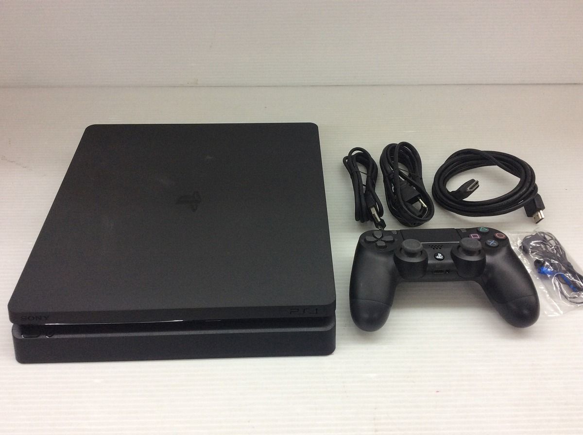 初期化/動作OK SONY PS4 CUH-2100B ブラック 本体 DC02-122jy/E4