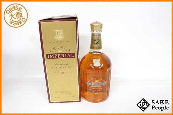 新品，新作 注目 シーバスリーガル 18年 インペリアル 箱付 スコッチ ウイスキー 700ml 43% MC(スコッチ)｜売買されたオークション情報、yahooの商品情報をアーカイブ公開 - オークファン スコッチ