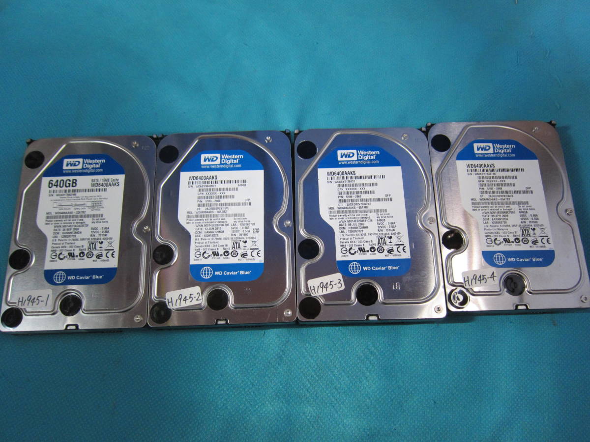 ★☆Western WD15EADS 1.5TB SATA 3.5 HDD　正常表示☆★
