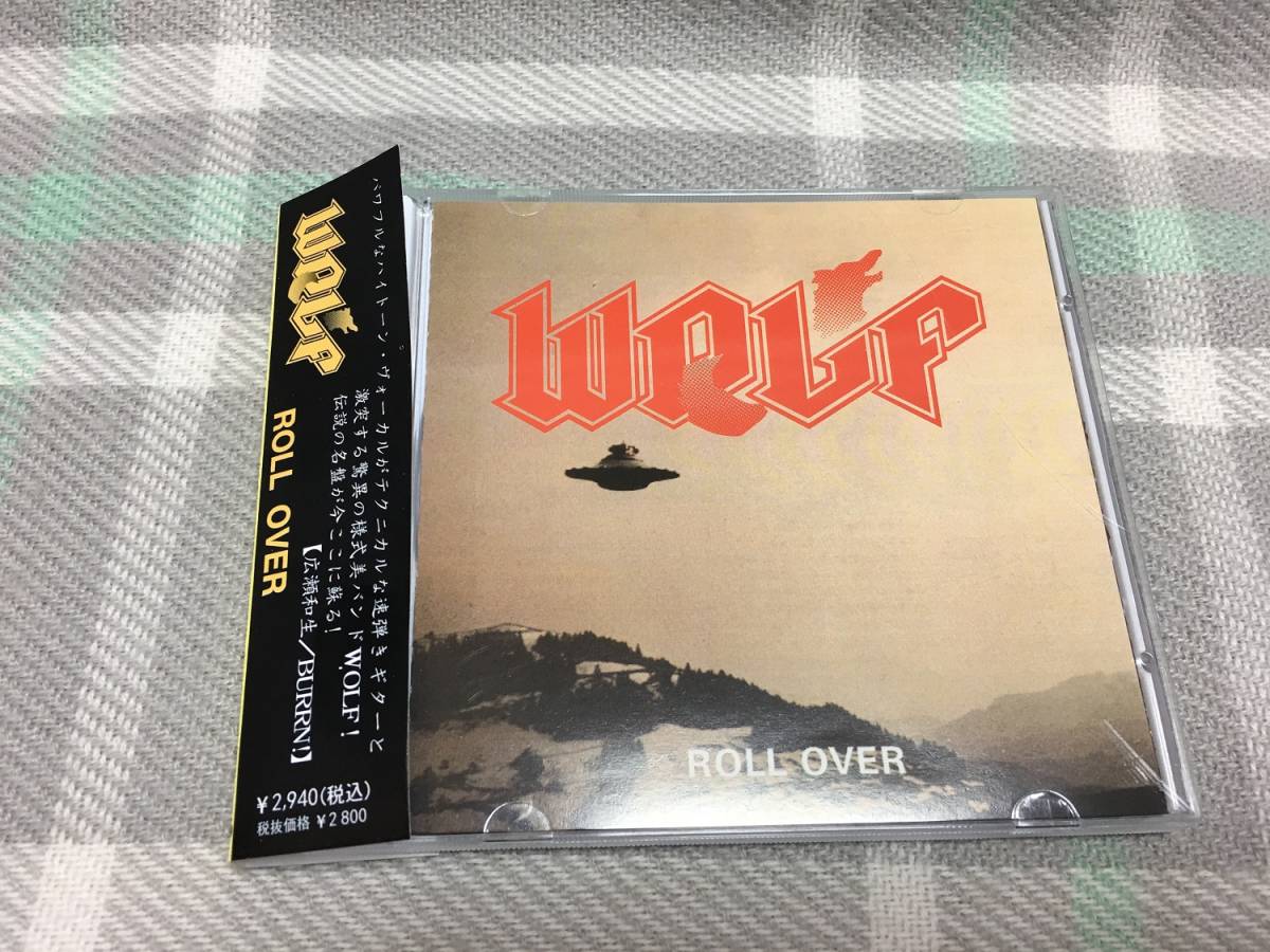 WOLF ROLL OVER 廃盤美品 中古 ウルフ WOLF ロールオーバー ROLL OVER 帯付 実物撮影 WOLF