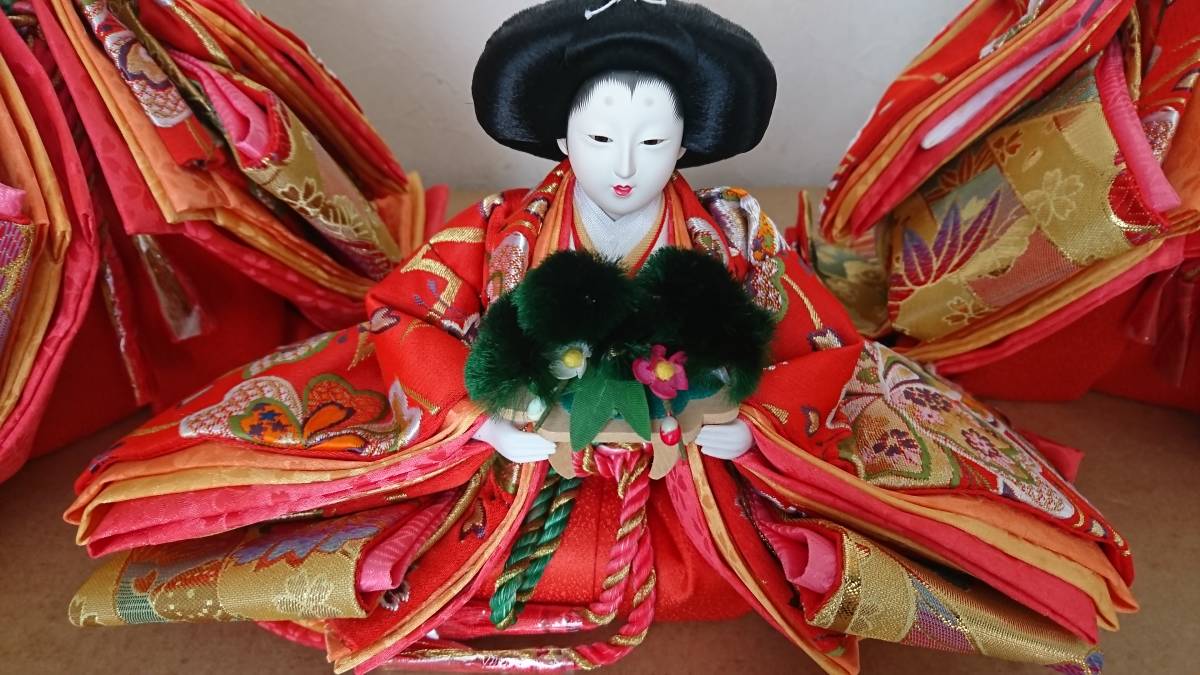 ひな人形　三人かん如　大玉・ひな祭り・節句_4