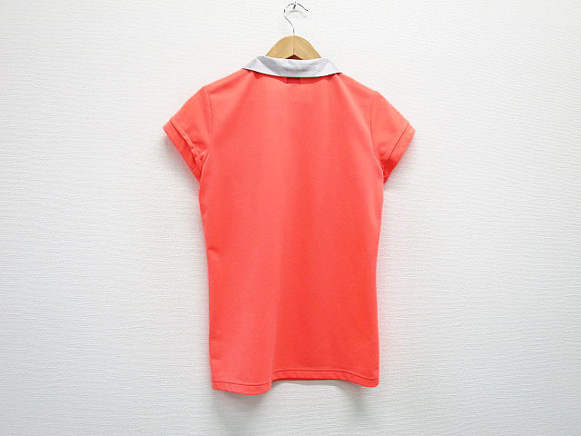 新品ARCHIVIO アルチビオ A059506 ノースリーブポロシャツ オレンジ ARCHIVIO アルチビオ ポロシャツ オレンジ系 36 [240001205852]【中古】ゴルフウェア レディース