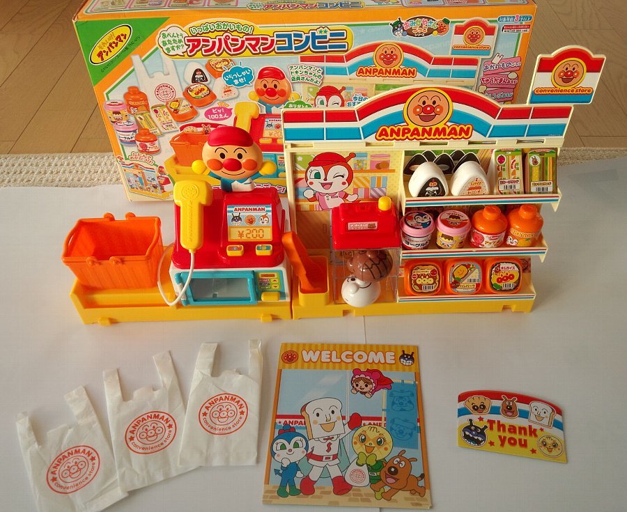 展示サンプル品 いっぱいおかいもの アンパンマンコンビニ 小物いっぱい コンビニなら はのごっこ遊び お店屋さんごっこ ままごと アンパンマン 売買されたオークション情報 Yahooの商品情報をアーカイブ公開 オークファン Aucfan Com