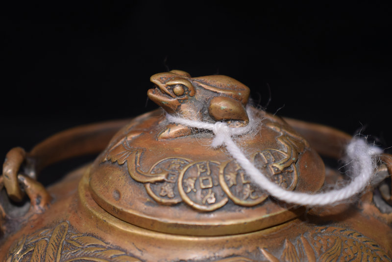 煎茶道具 紫砂壺 銅製 茶壺 銀壺 塗銀 茶器 古銅彫 旧蔵 品
