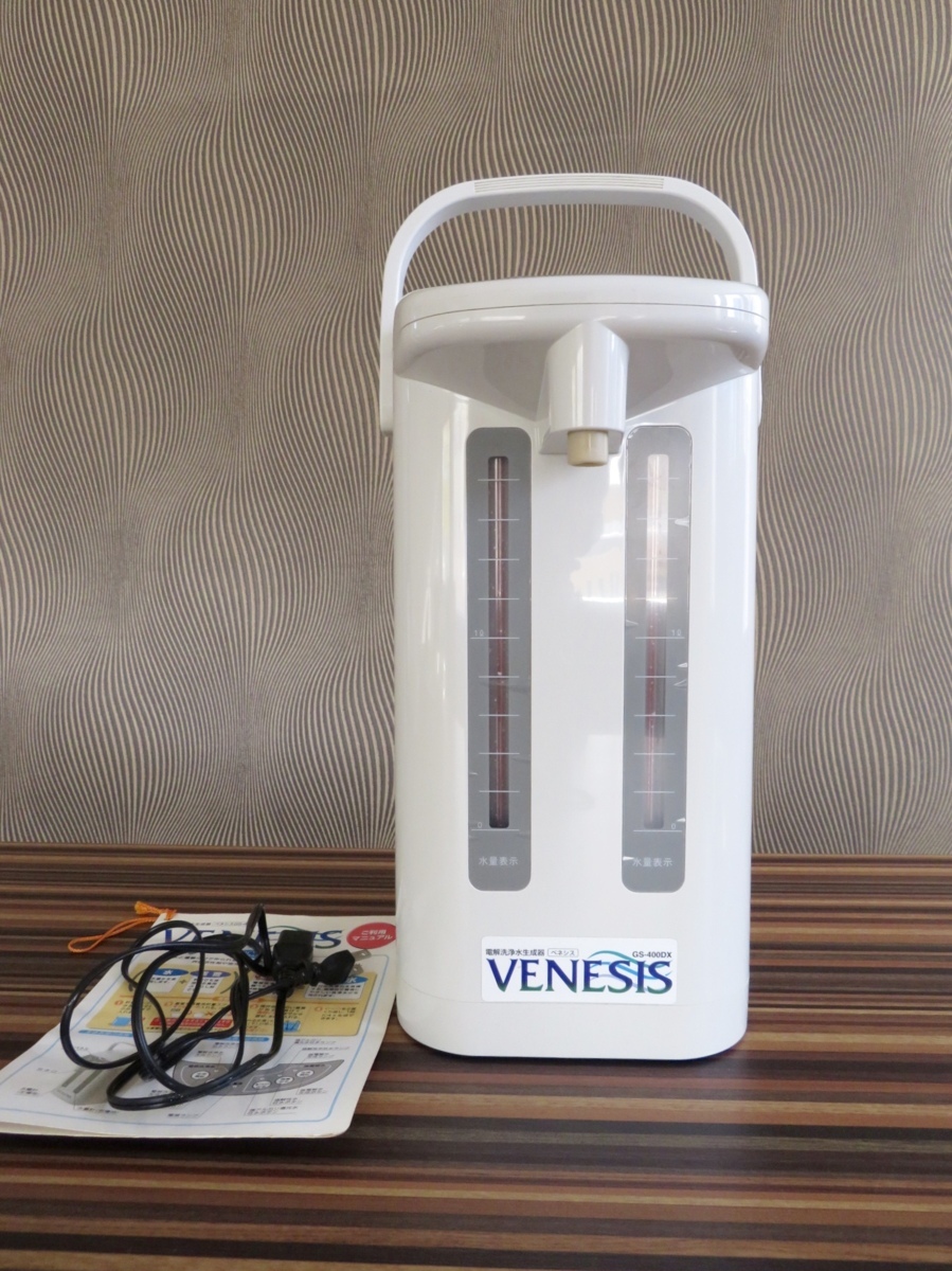 通電のみ確認】株式会社グランディ/VENESIS ベネシス/GS-400DX/電解