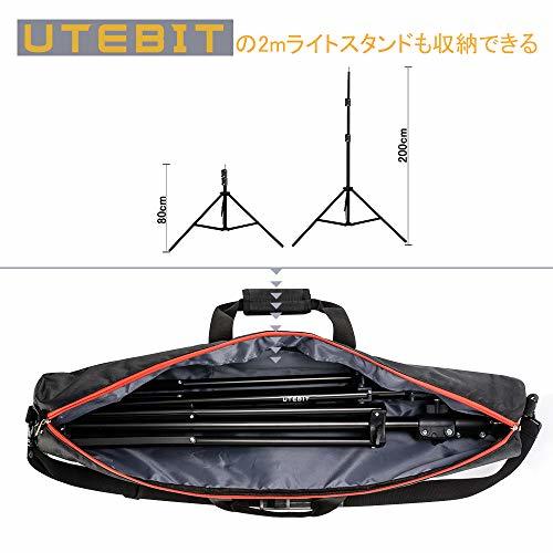 色ブラック＋レッド サイズ三脚ケース 80cm 厚手 UTEBIT 三脚ケース 80cm ライトスタンド/アンブレラ / 一脚 保_6