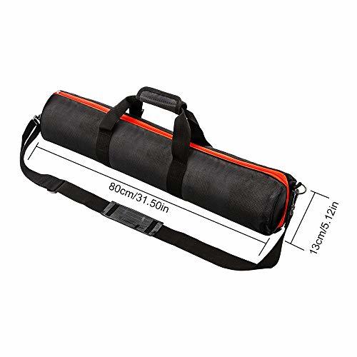 色ブラック＋レッド サイズ三脚ケース 80cm 厚手 UTEBIT 三脚ケース 80cm ライトスタンド/アンブレラ / 一脚 保_7