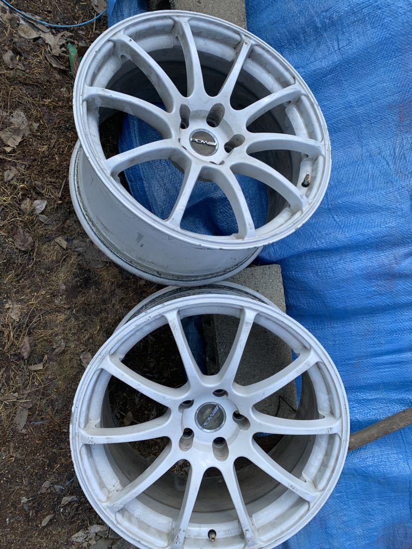 PDW ワーク風?メーカー不明１８インチ9j２本