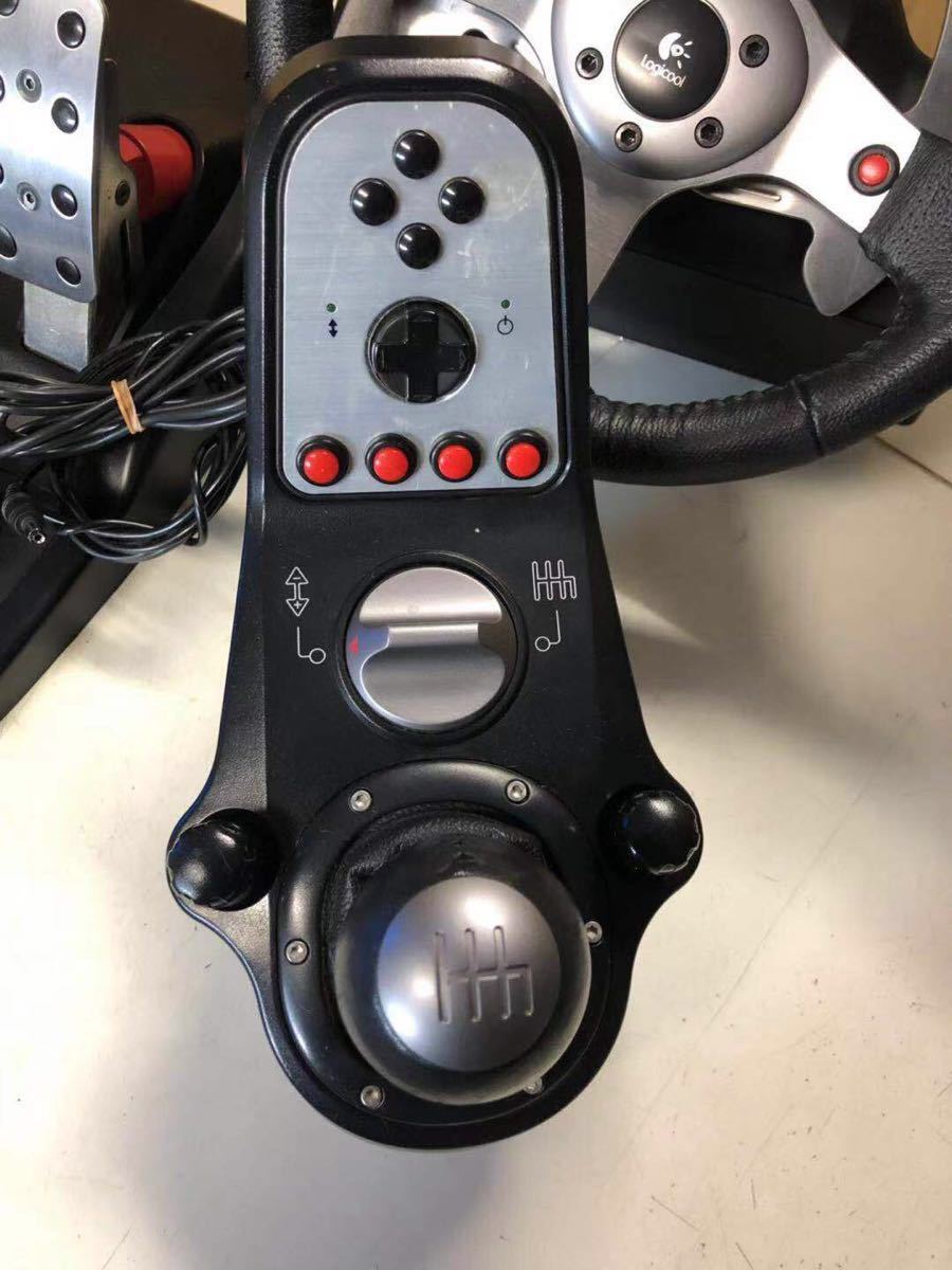 PCゲーム ロジクール G25(シフトMOD導入済)ステアリングコントローラー