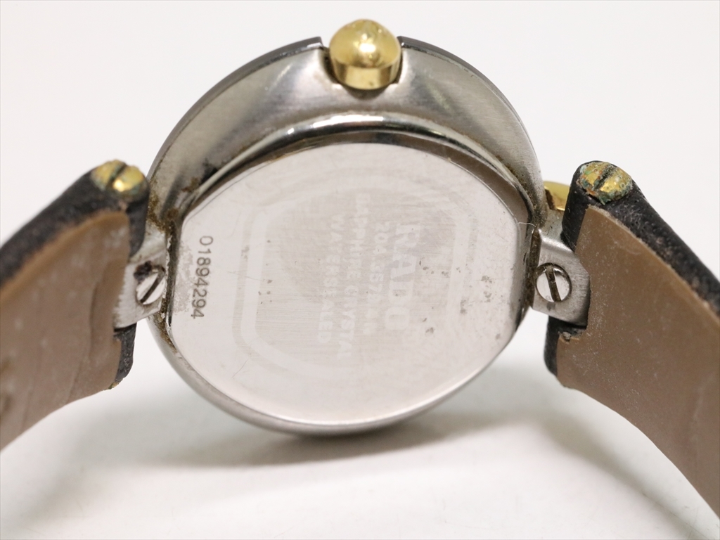 可動品【RADO/ラドー】ジュビリー 204.3579.4N 4Pダイヤ ブラック文字