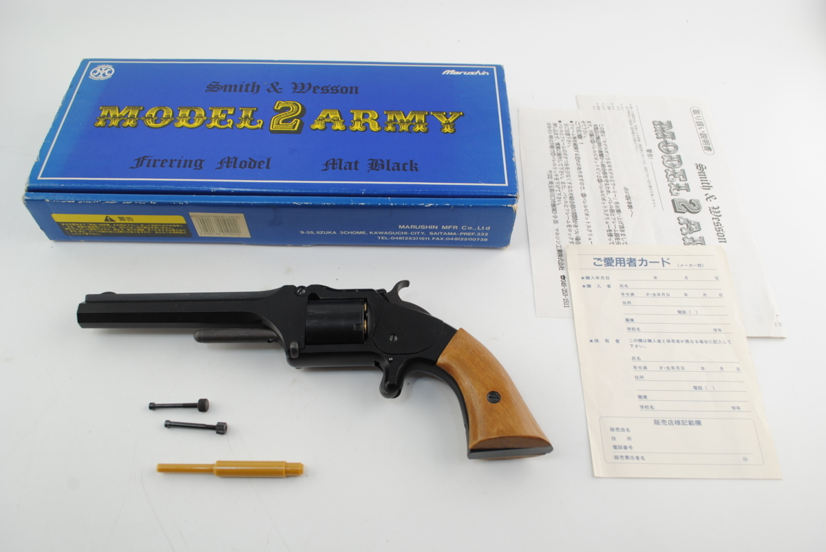マルシン工業 スミス&ウェッソン モデル2アーミー 18歳以上対象 【ジャンク品】