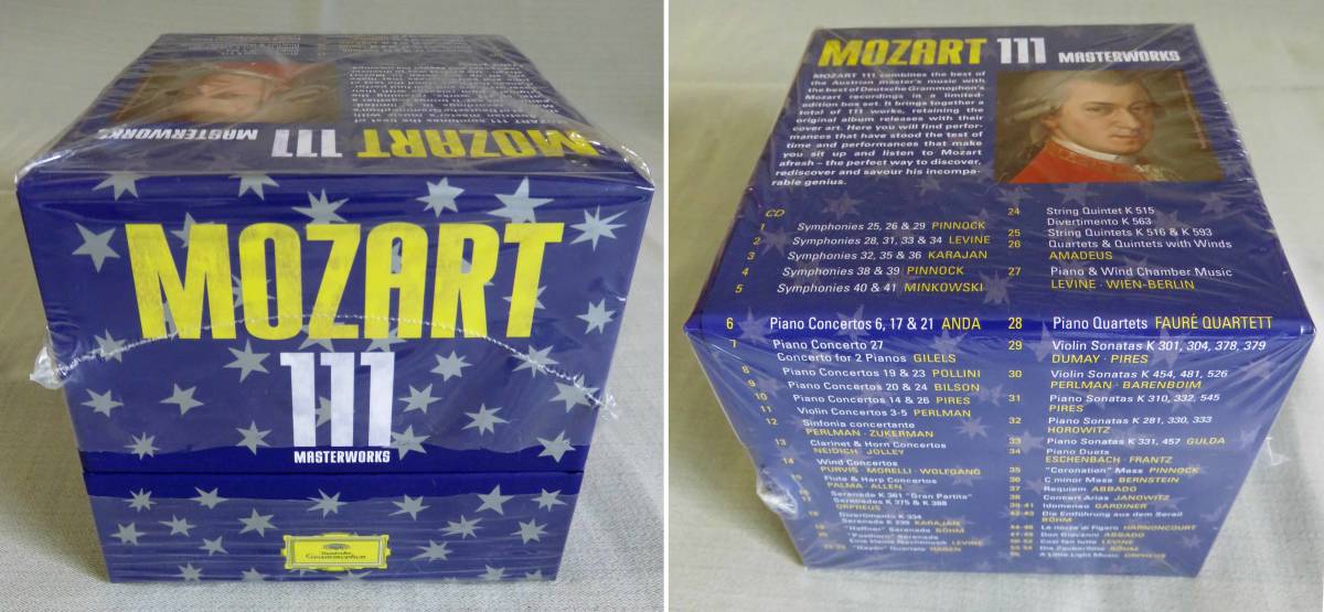 0 Mozart Masterworks Box - CD 1 Sealed 28947900597| eBay