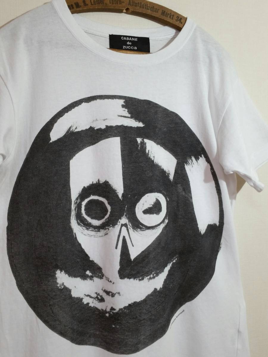 2011年 zucca×Christophe Brunnquell Smile Tシャツ ズッカ クリストフブランケル アート 芸術 アーティスト スマイルプロジェクト