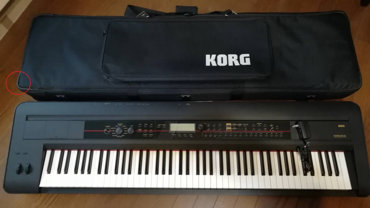 KROSS88 黒　純正ソフトケース コルグ　ピアノタッチ