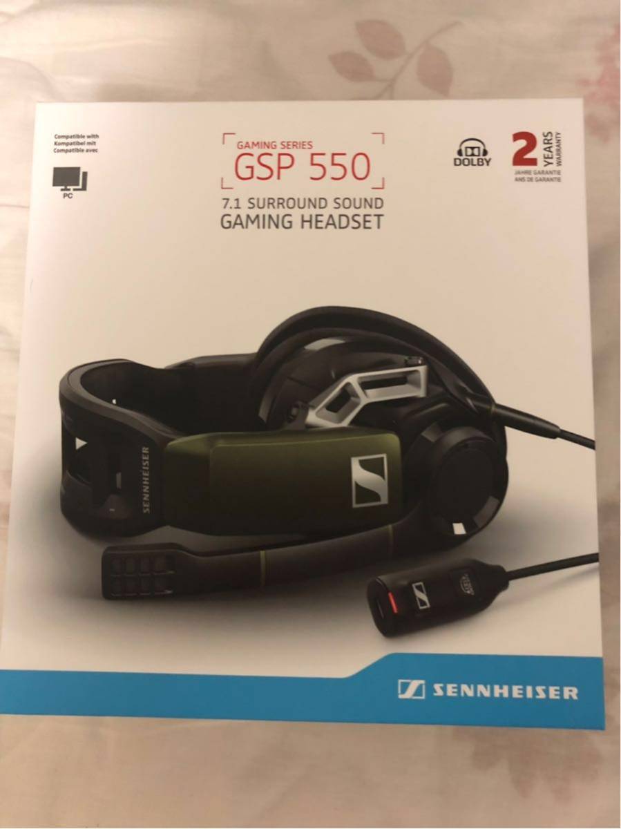 送料無料！中古 ゼンハイザー GSP550 ゲーミングヘッドセット_1