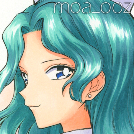 セーラームーン 同人手描きイラスト ◇ 海王みちる セーラー
