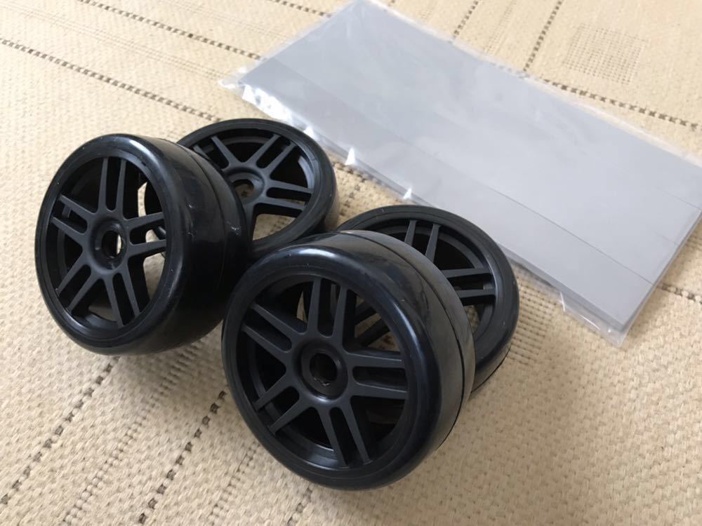 ☆ 京商 KCスリックタイヤ#45&ホイール 1／8 インファーノGT用 ( 新品