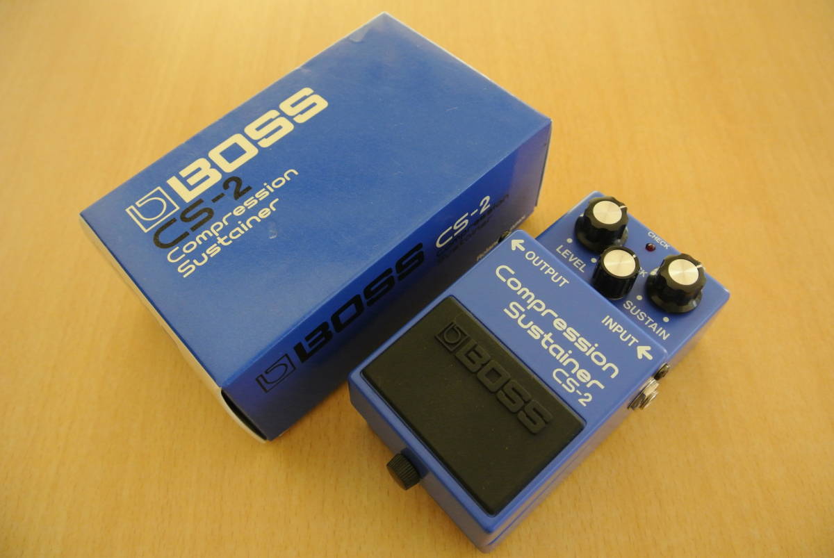 ☆極上コンディション!☆ 1985年製 BOSS CS-2 元箱付き 布袋寅泰