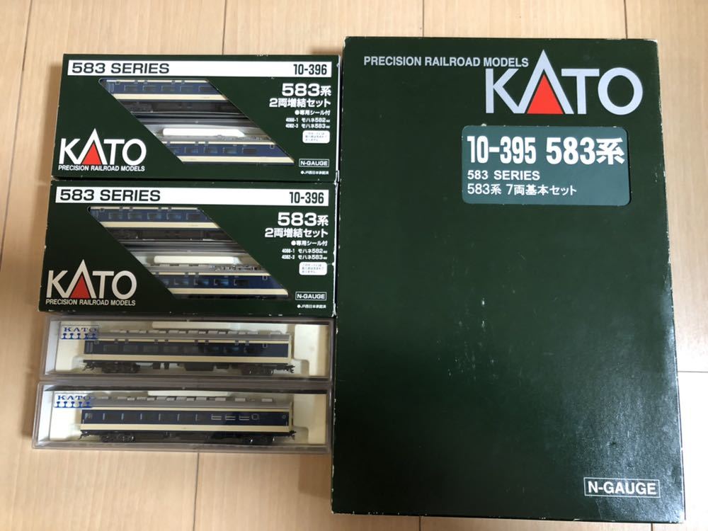 583系 KATO | 、サシ581 583系7両基本、2両増結セット 鉄道