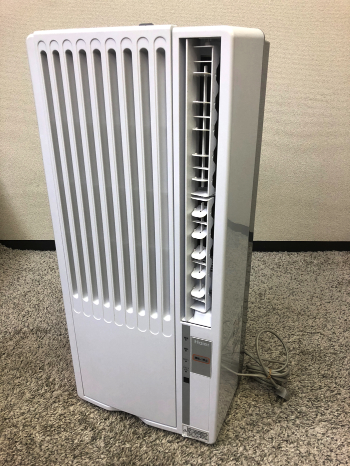 2018年製】Haier JA-16S ハイアール 窓用 ルームエアコン ウィンドウ