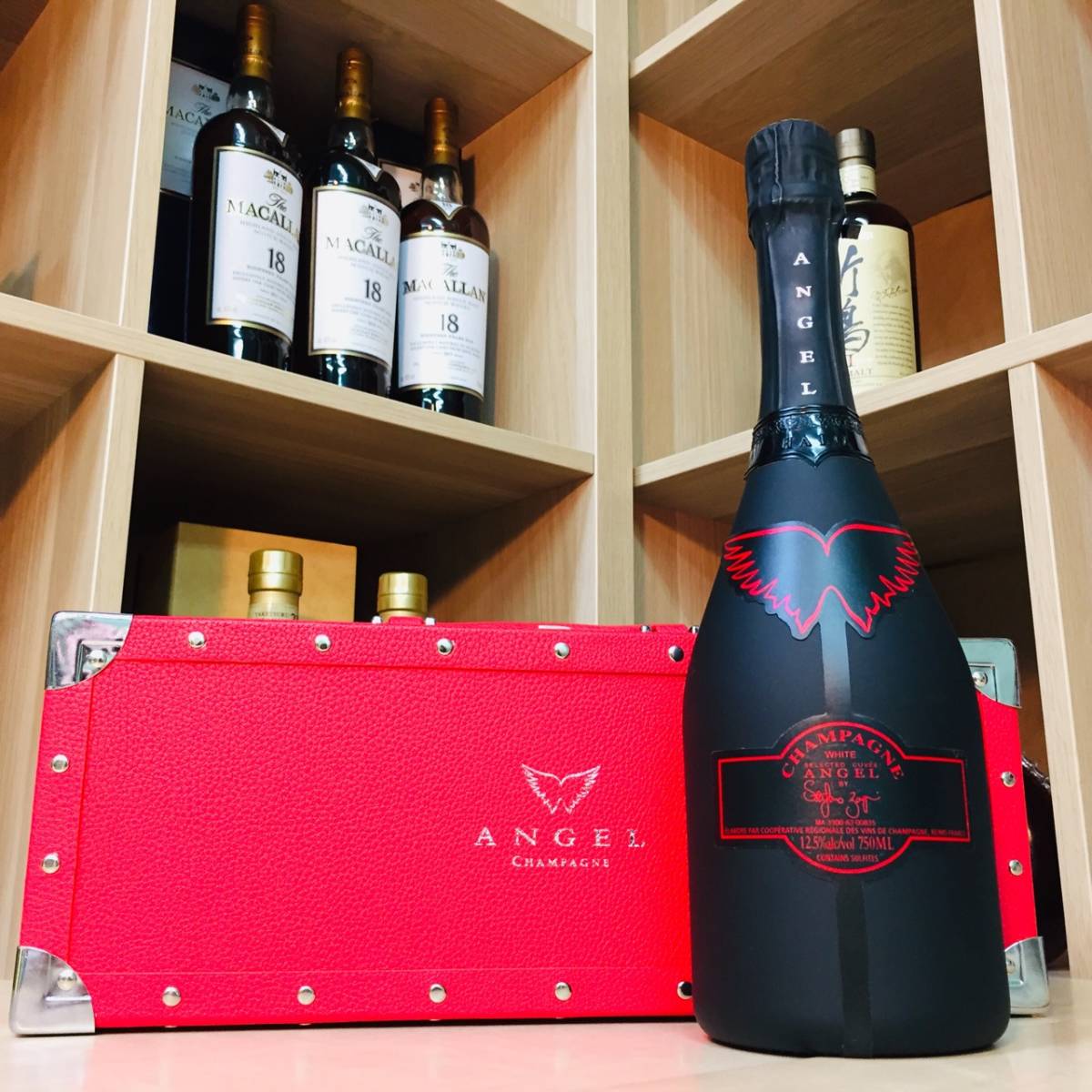 ANGEL エンジェル NV CHAMPAGNE ヘイロー Red 750ml HALO レッド Brut 