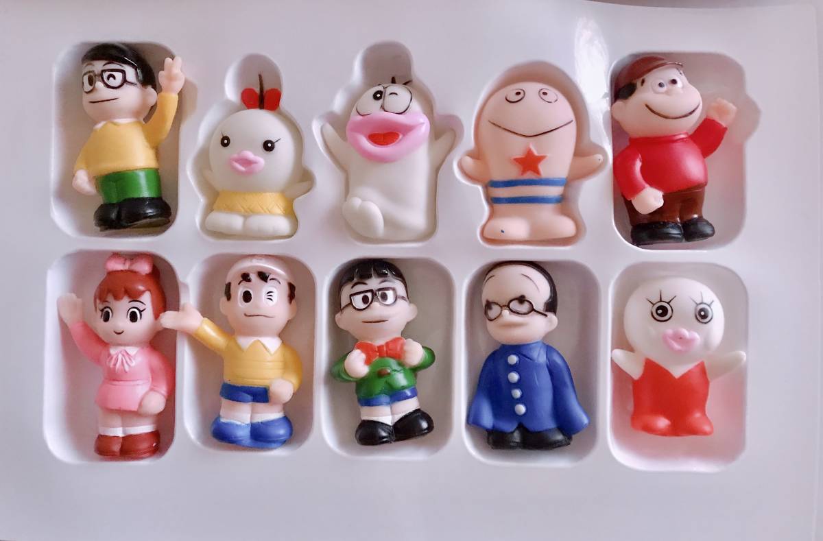 レトロアイテム希少品☆オバケのQ太郎 わいわい大集合 指人形欠品なし中古品☆_3